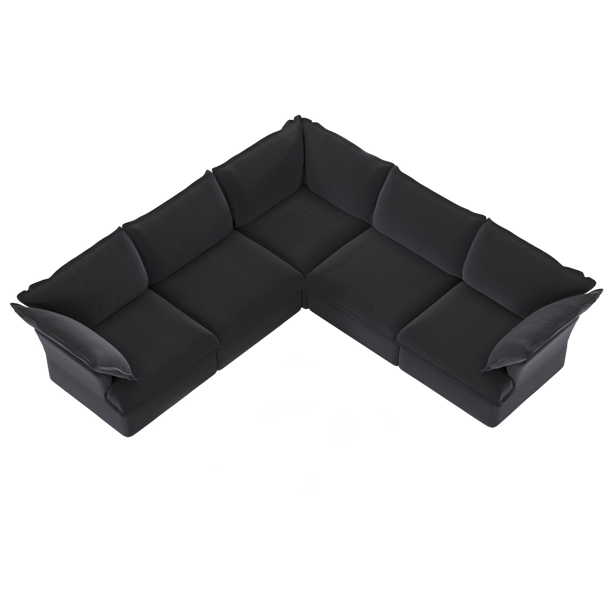 Halo Modular Washable 5 Seater Corner Sectional
