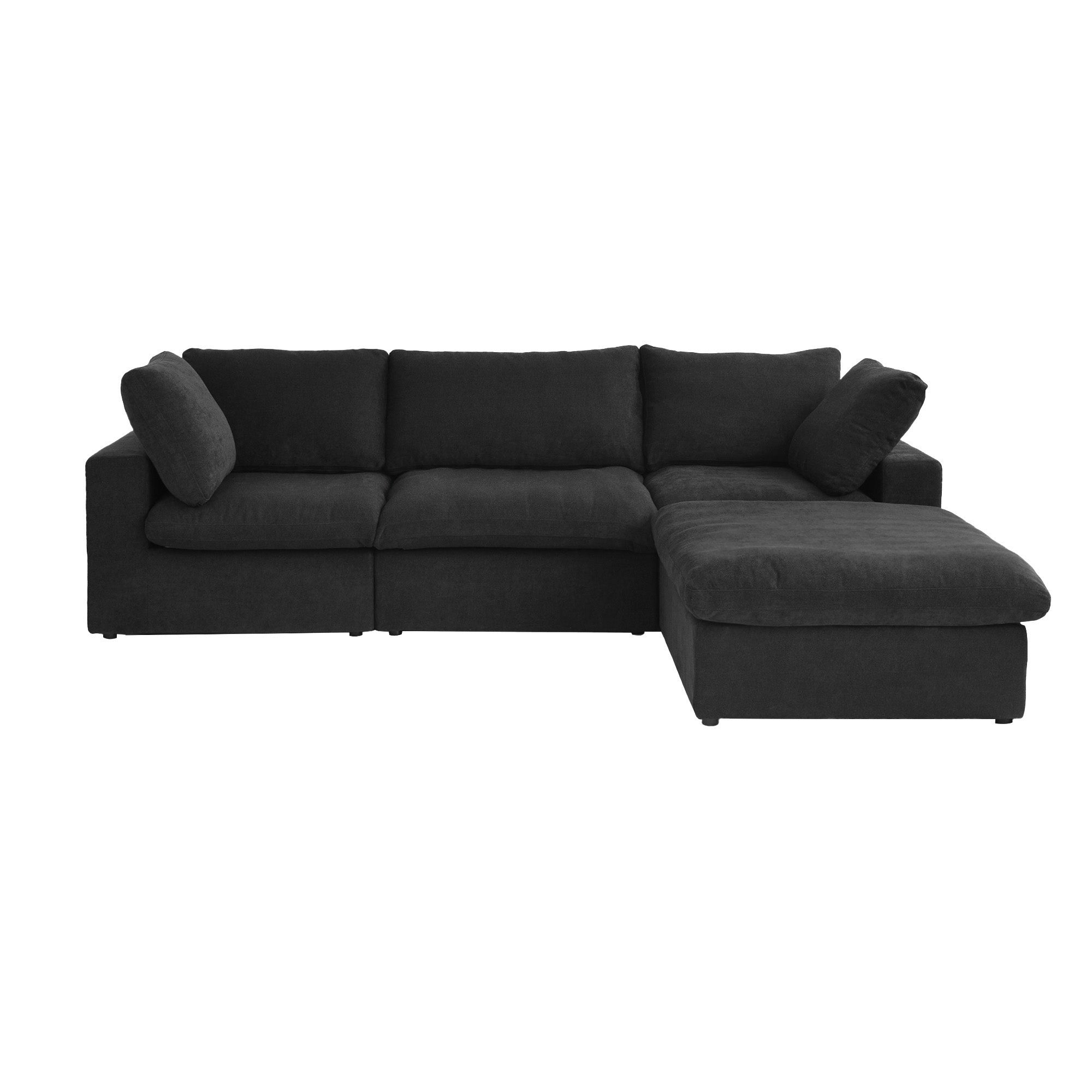 Valen Modular Washable 3 Seater Sectional - Mirewood modular sofa