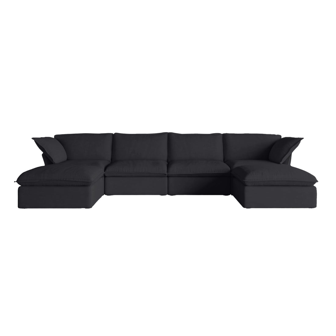 Valen Modular Washable 4 Seater U-Sectional - Mirewood modular sofa