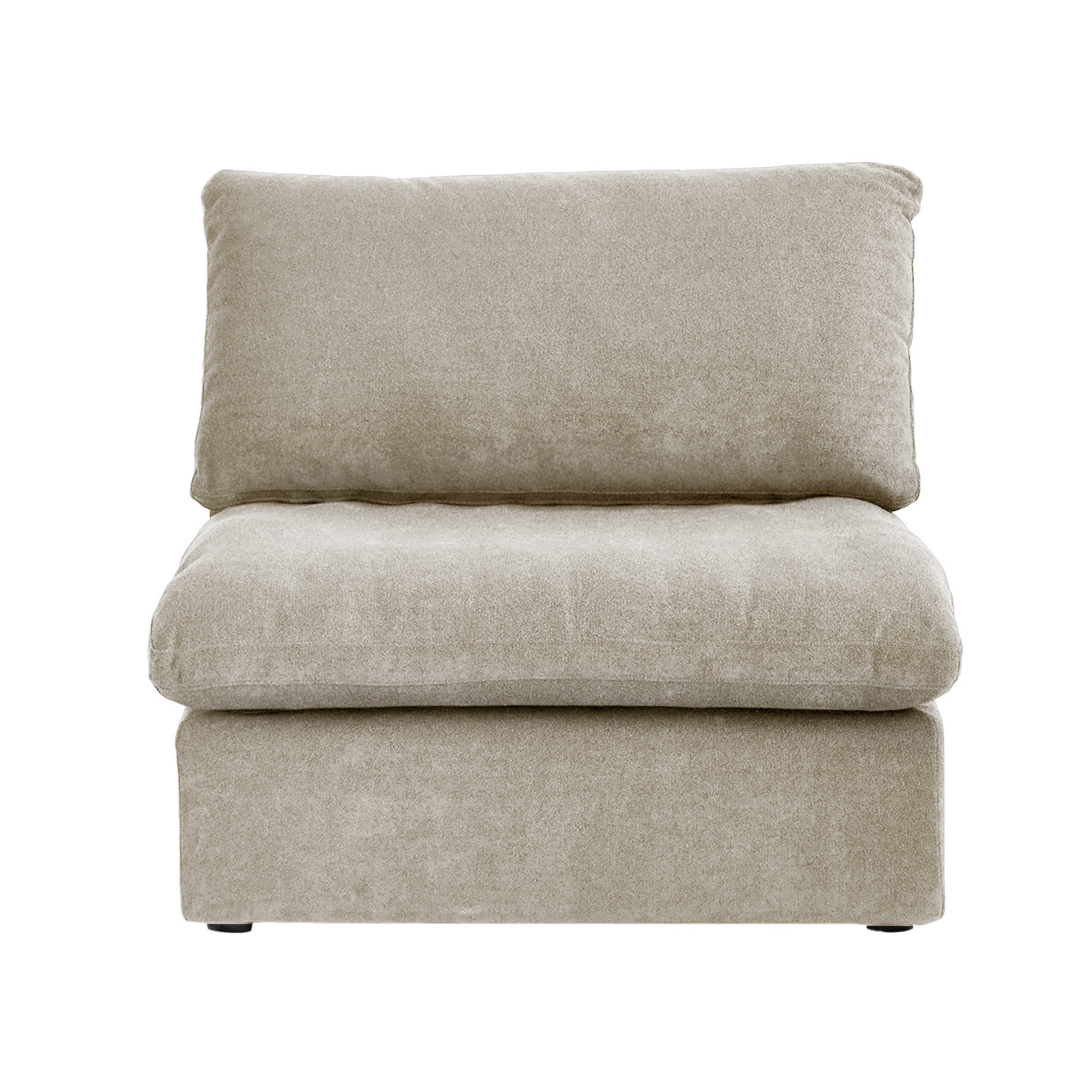 Valen Middle Piece Modular Washable Sectional - Mirewood modular sofa