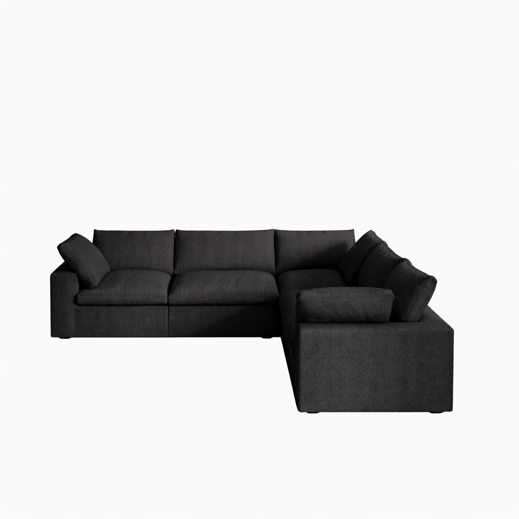 Valen Modular Washable 5 Seater Corner Sectional - Mirewood modular sofa
