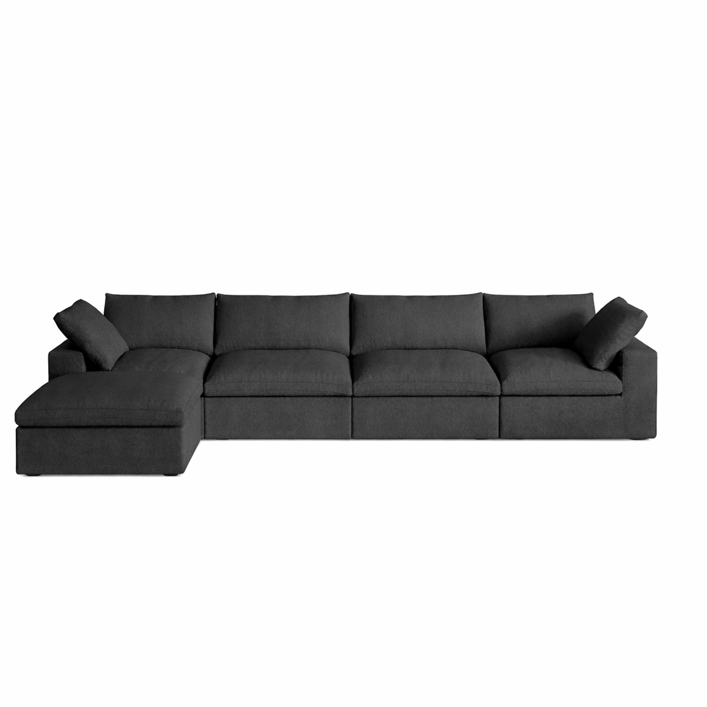 Valen Modular Washable 4 Seater Sectional - Mirewood modular sofa