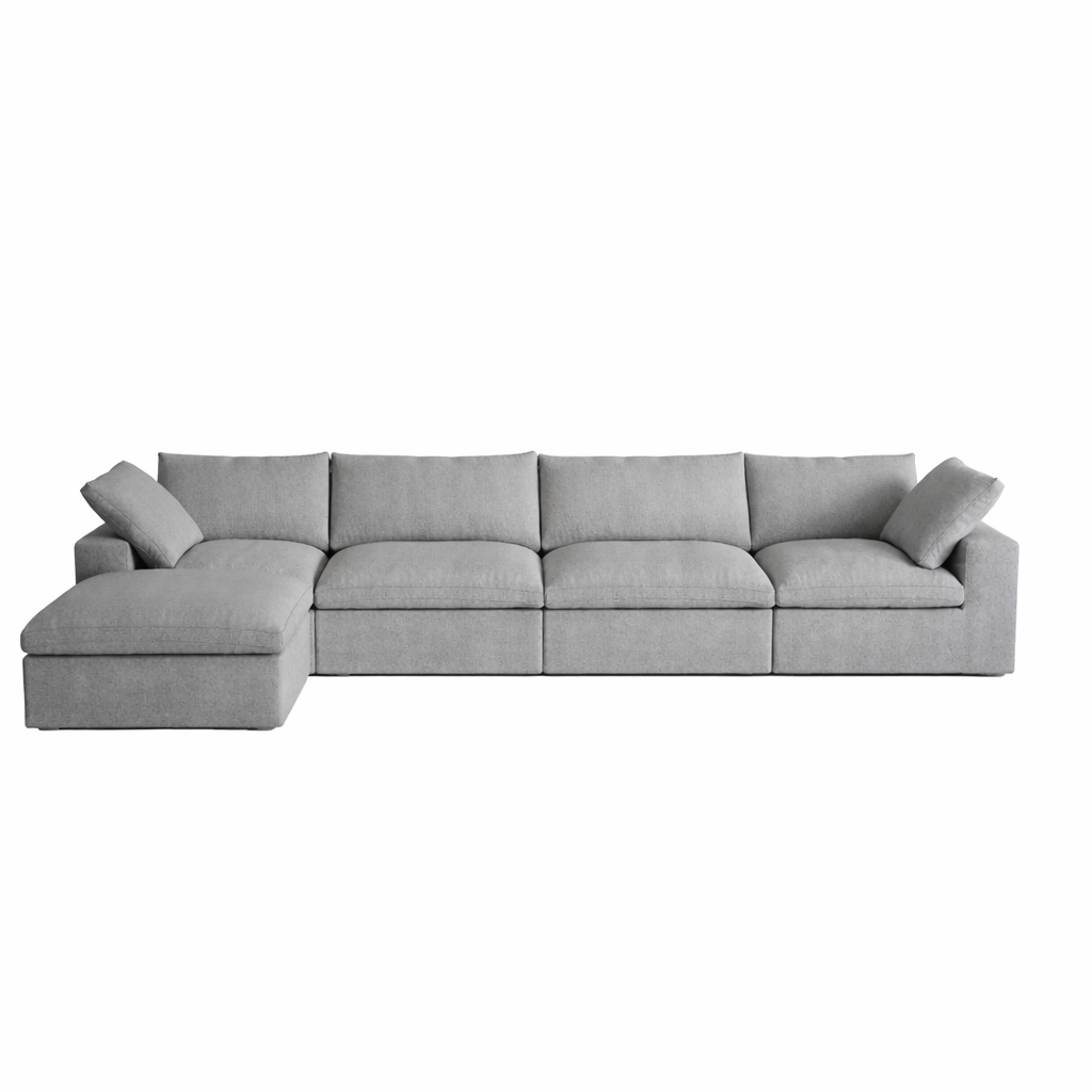 Valen Modular Washable 4 Seater Sectional - Mirewood modular sofa