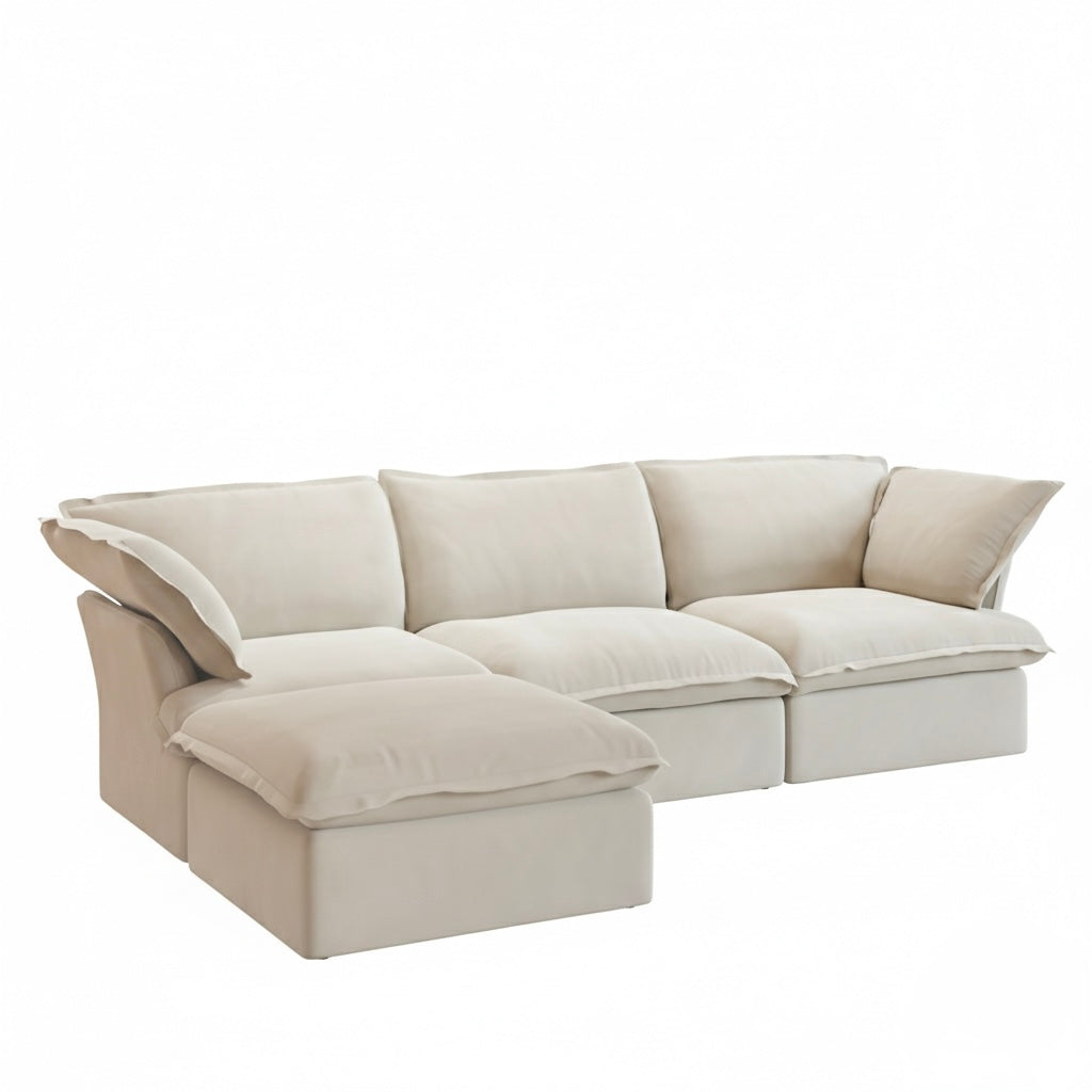 Halo Modular Washable 3 Seater Sectional - Mirewood modular sofa