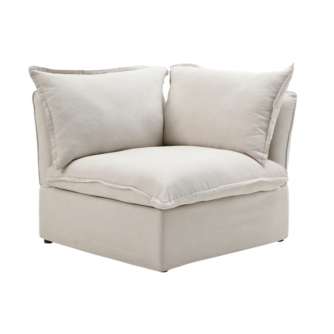 Mirewood Halo Modular Corner Piece - Beige