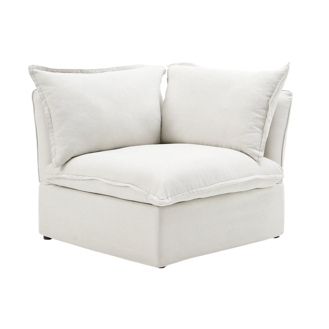 Mirewood Halo Modular Corner Piece - White