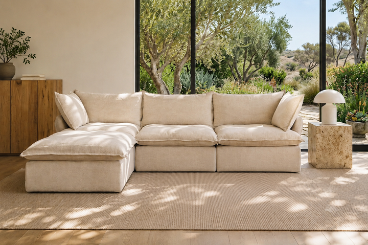Mirewood Halo 3-Seater Sectional Cloud Sofa