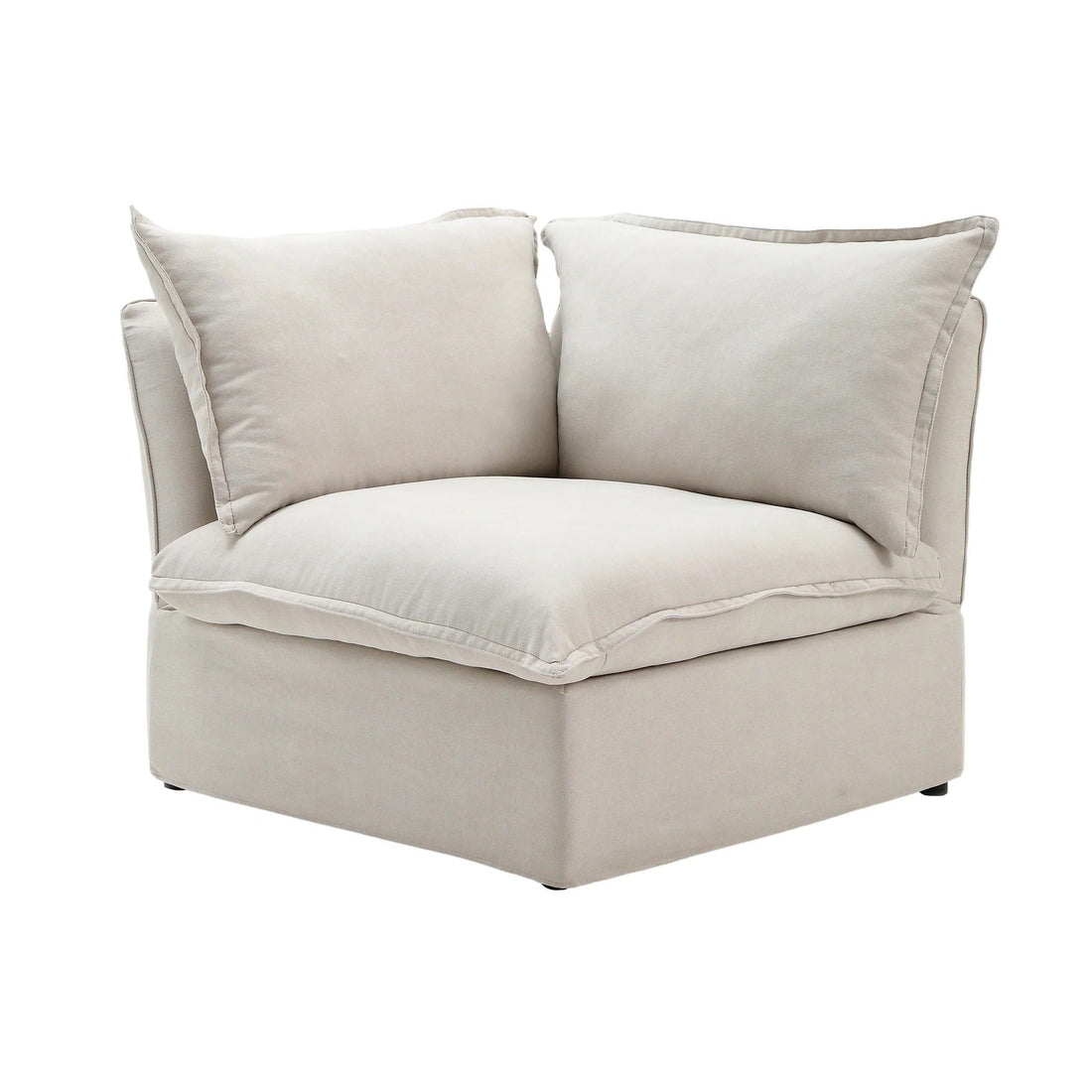 Halo Left Corner Cover - Beige