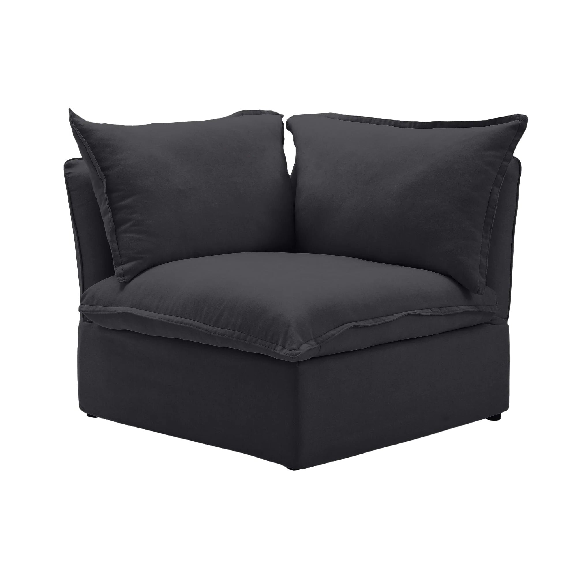 Halo Left Corner Cover - Black