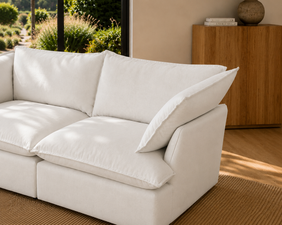 Mirewood Halo 2-Seater Machine-Washable Modular Cloud Sofa