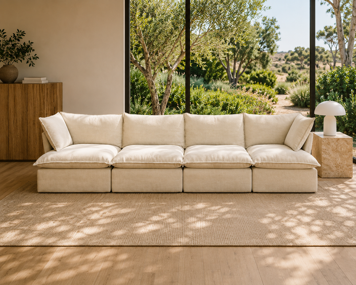 Mirewood Halo 4-Seater Modular Cloud Sofa