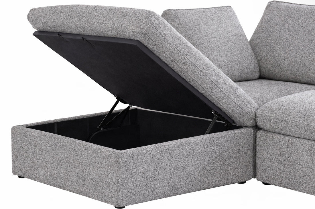 Valen Modular Washable Storage Ottoman