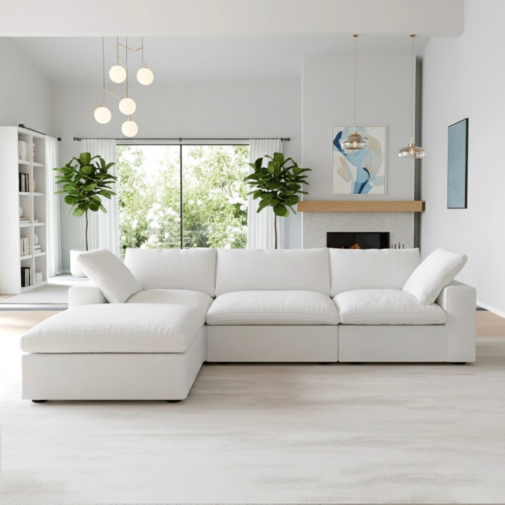 Valen Modular Washable 3 Seater Sectional - Mirewood modular sofa