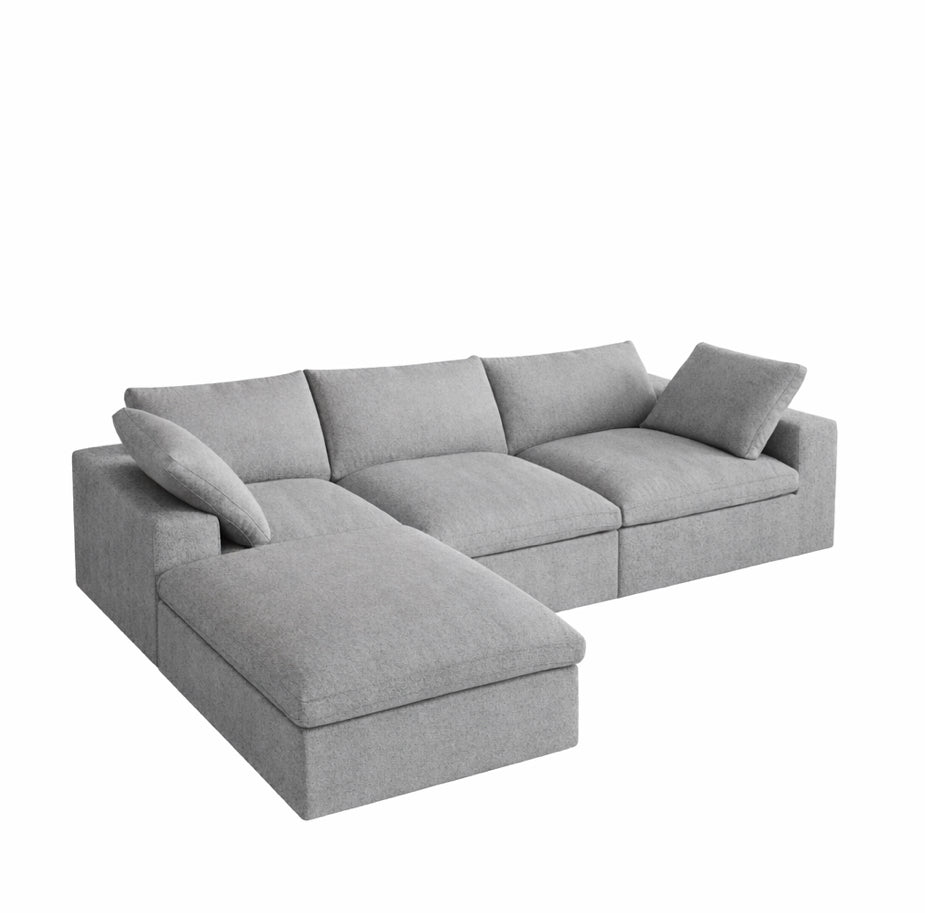 Valen Modular Washable 3 Seater Sectional - Mirewood modular sofa