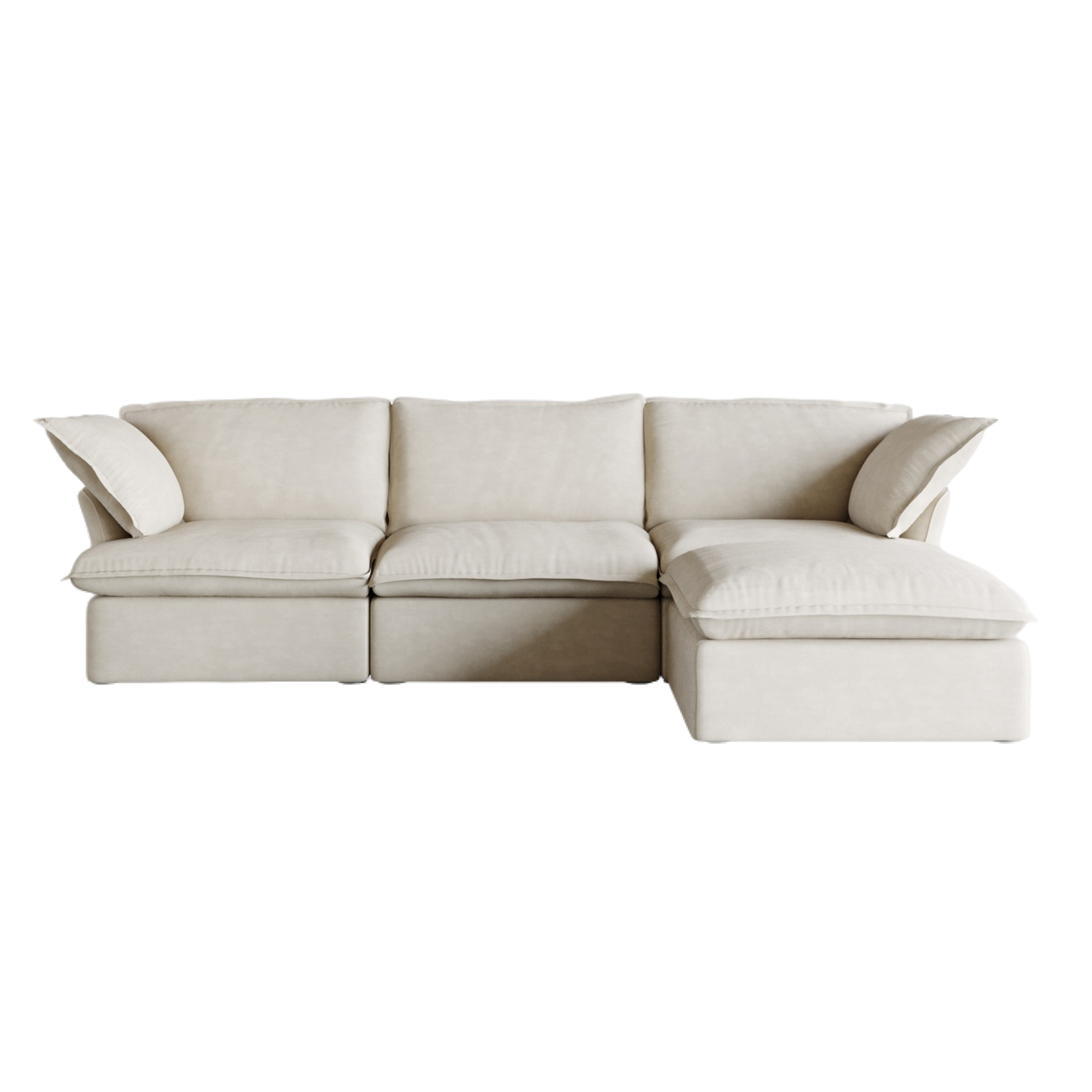 Halo Modular Washable 3 Seater Sectional - Mirewood modular sofa