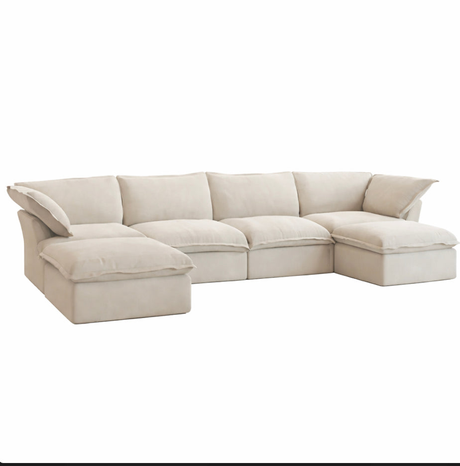 Halo Modular Washable 4 Seater U-Sectional