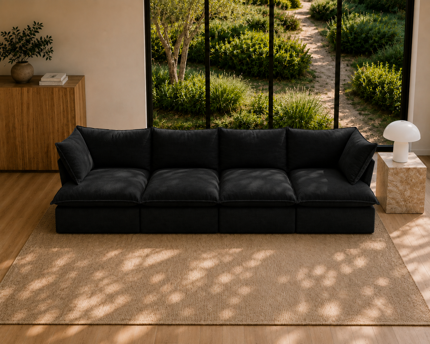 Mirewood Halo 4-Seater Modular Cloud Sofa