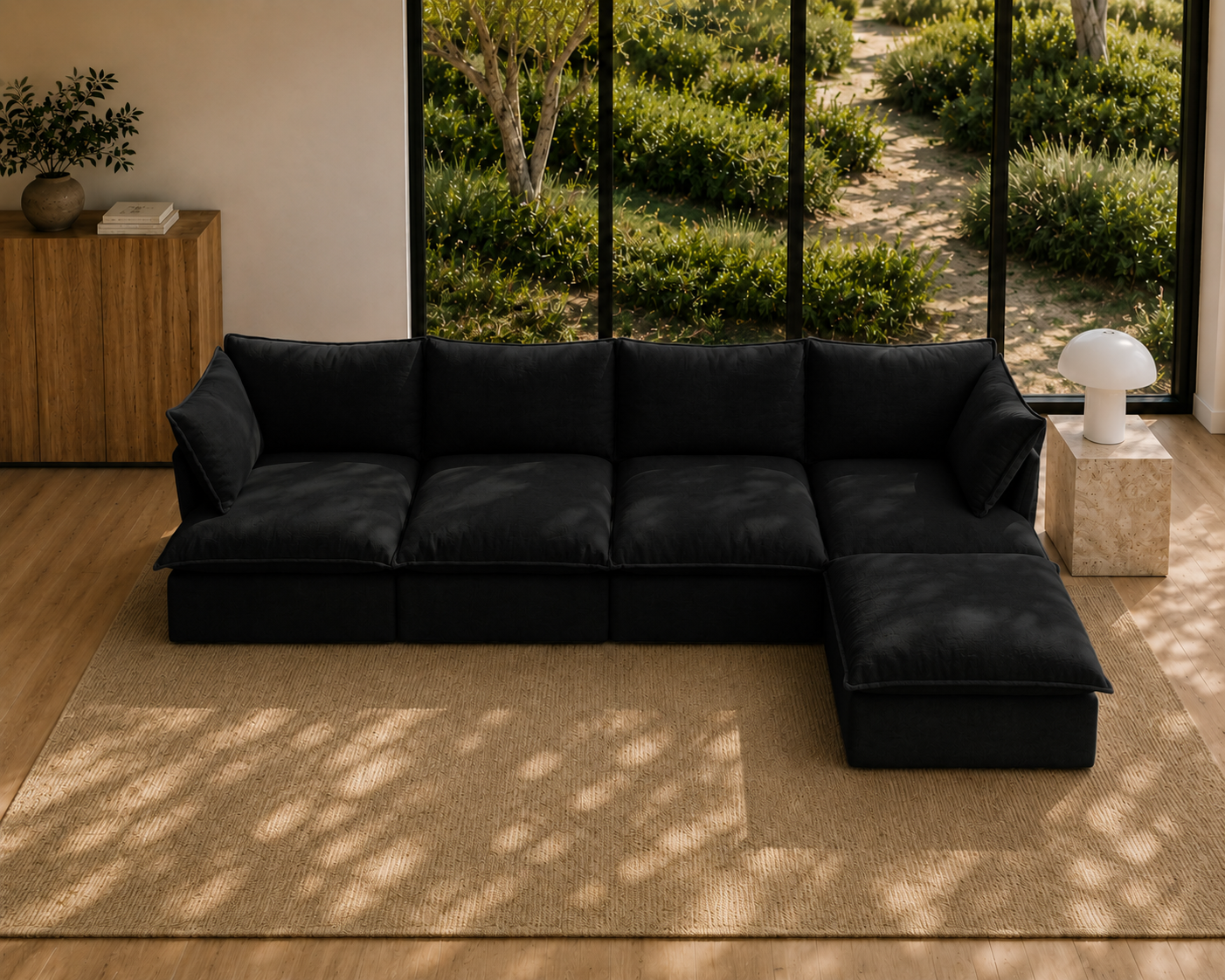 Mirewood Halo 4-Seater Sectional Cloud Sofa