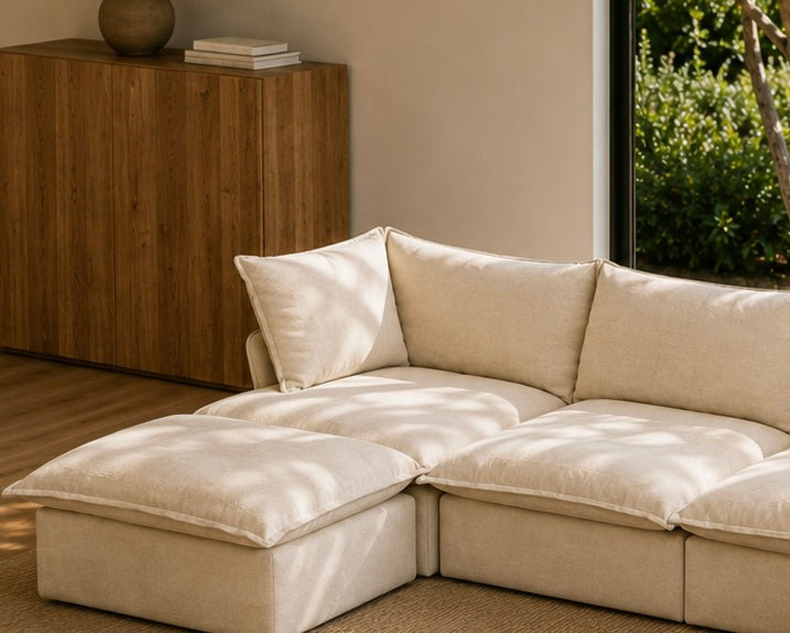 Mirewood Halo 4-Seater U-Sectional Cloud Sofa