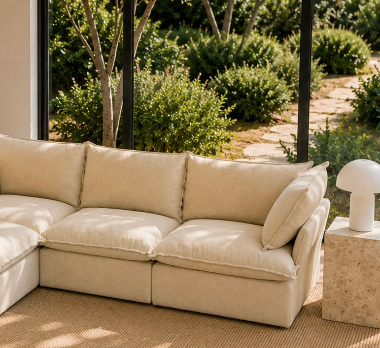Mirewood Halo 5-Seater Corner Sectional Cloud Sofa