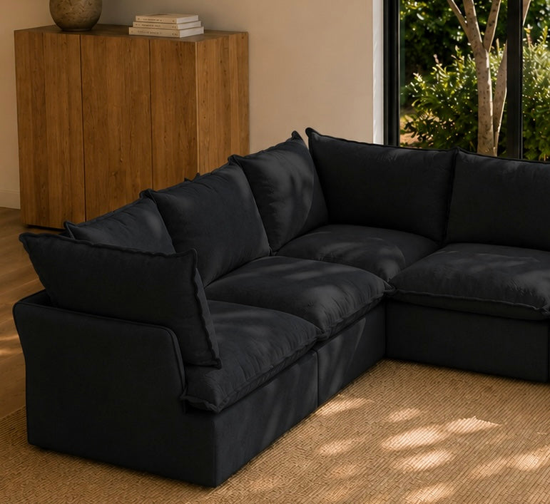 Mirewood Halo 5-Seater Corner Sectional Cloud Sofa