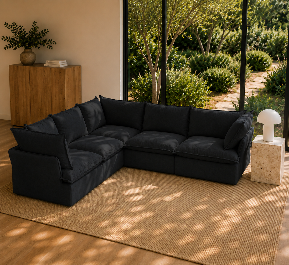Mirewood Halo 5-Seater Corner Sectional Cloud Sofa