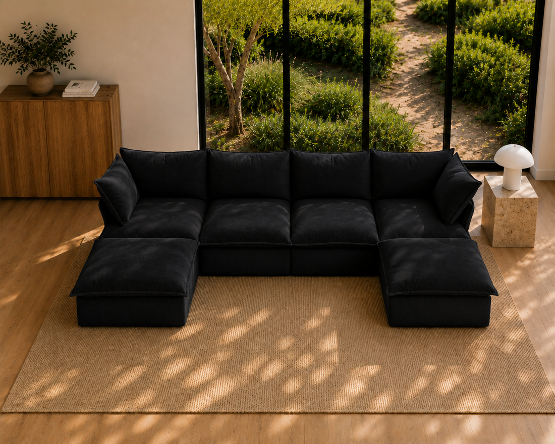 Mirewood Halo 4-Seater U-Sectional Cloud Sofa