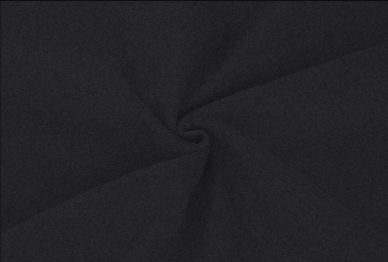 Black boucle slipcover fabric swatch