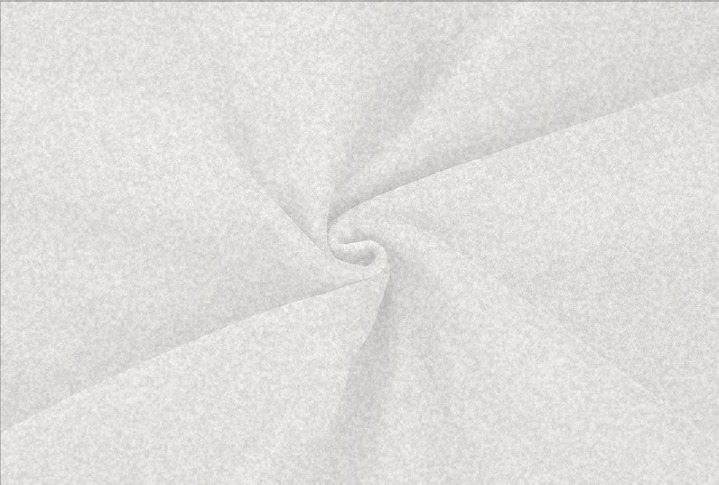 White boucle slipcover fabric swatch