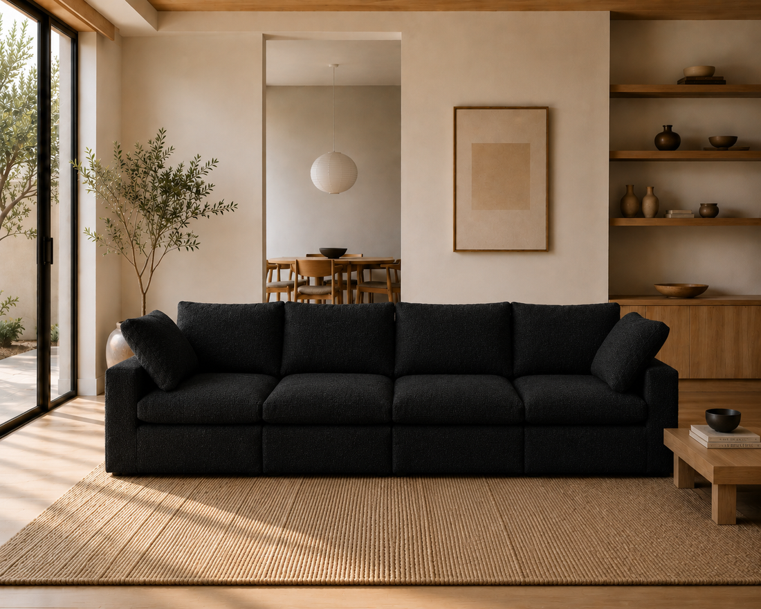 Mirewood Valen 4-Seater Machine-Washable Modular Cloud Sofa