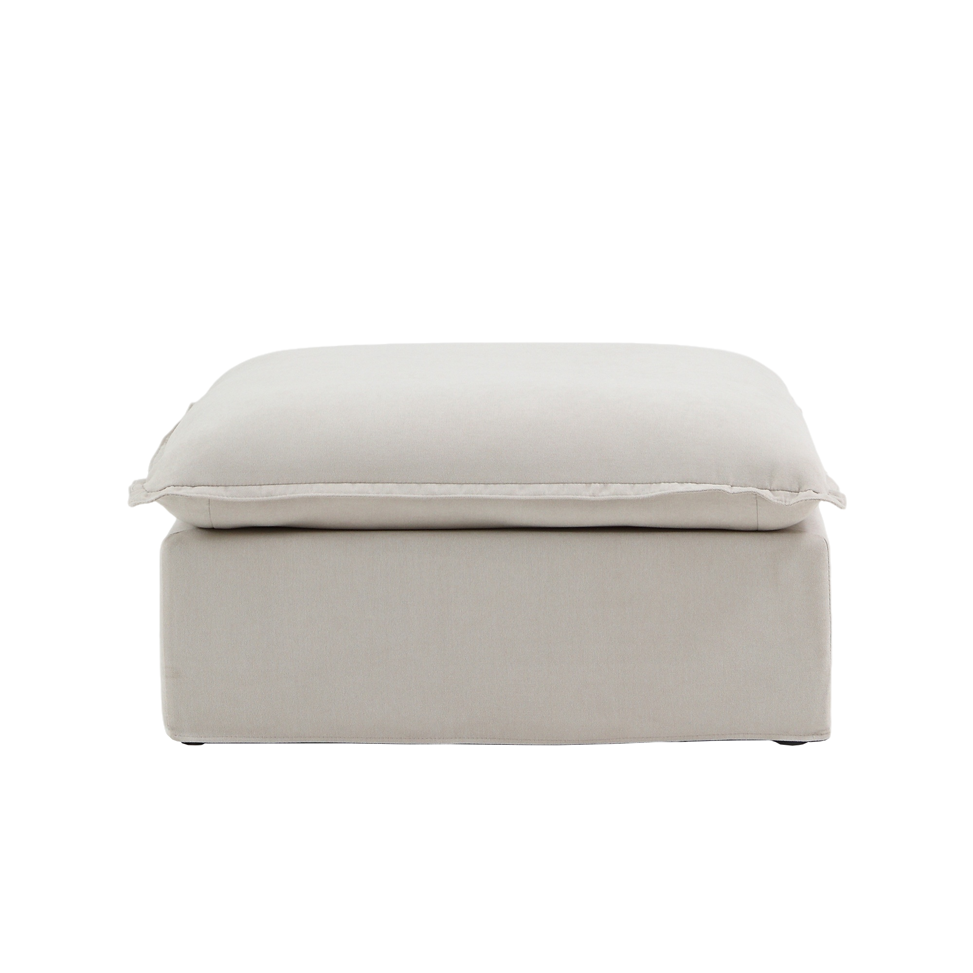 Halo Modular Washable Ottoman - Mirewood modular sofa
