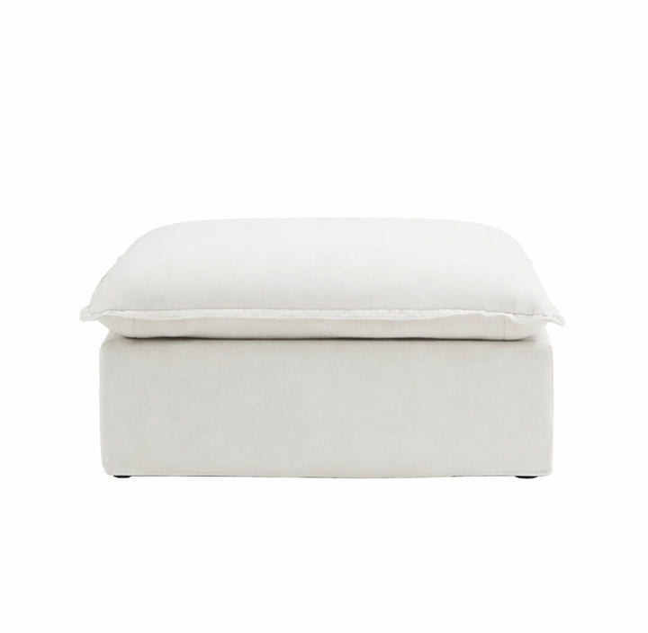 Halo Ottoman Cover - White