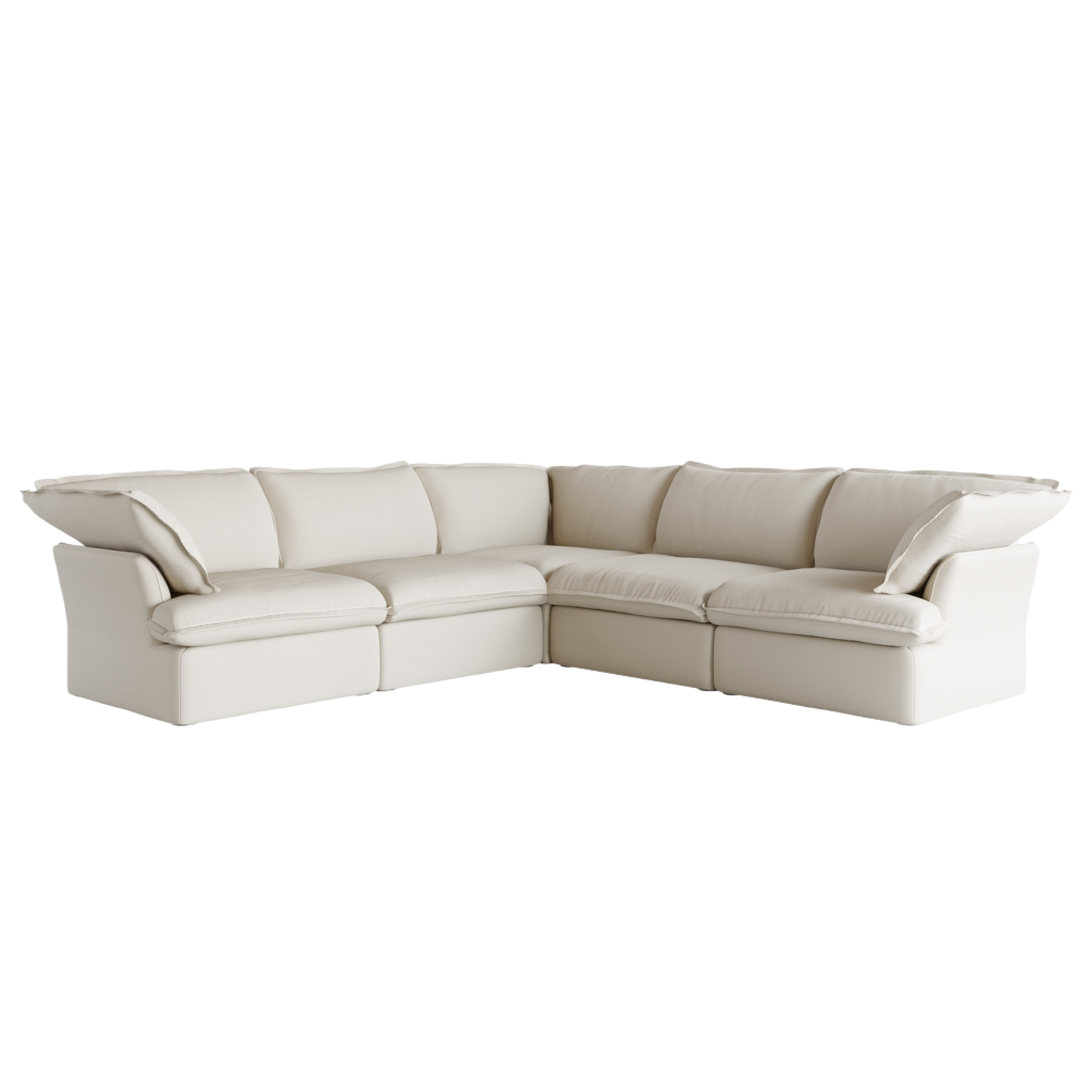 Halo Modular Washable 5 Seater Corner Sectional
